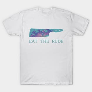 hannibal - eat the rude - large text T-Shirt